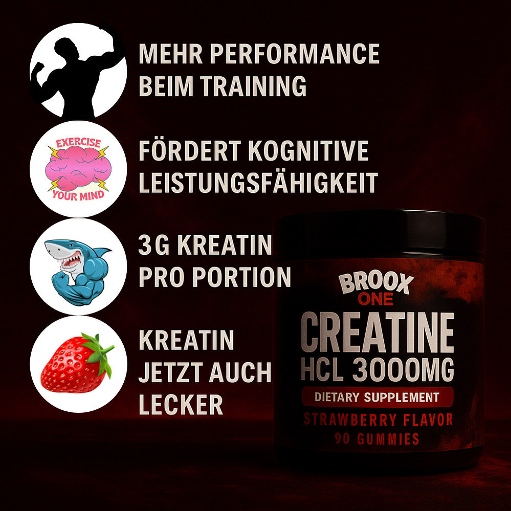 Creatin Gummies – Maximale Power Duo Pack (2+1 Gratis) 🚀