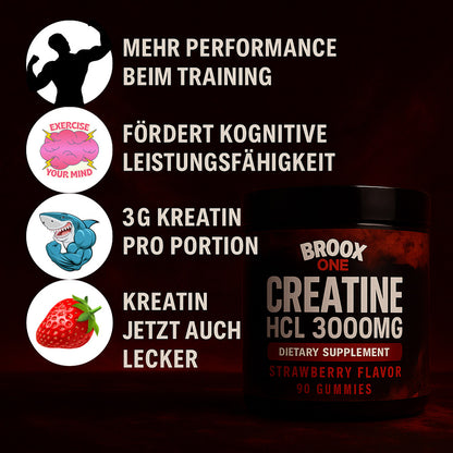Creatin Gummies – Maximale Power Duo Pack (2+1 Gratis) 🚀
