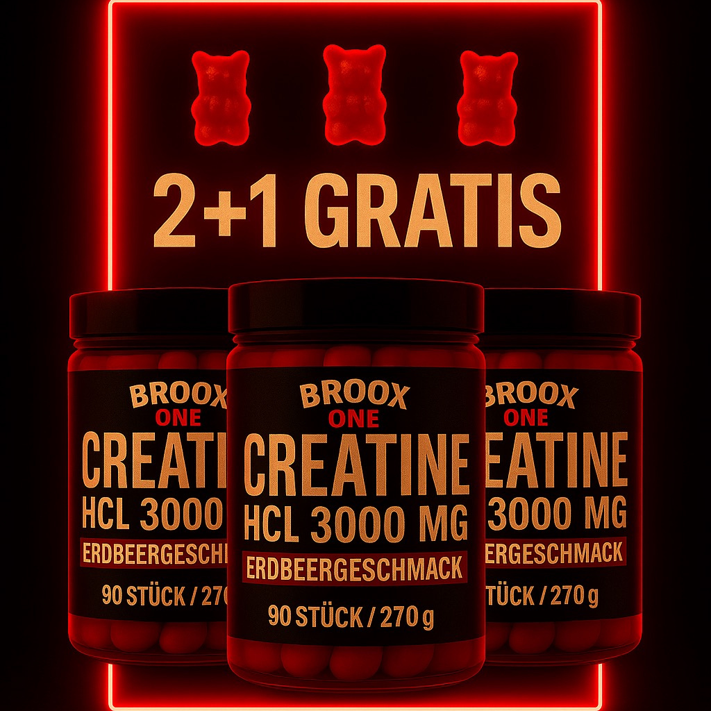 Creatin Gummies – Maximale Power Duo Pack (2+1 Gratis) 🚀
