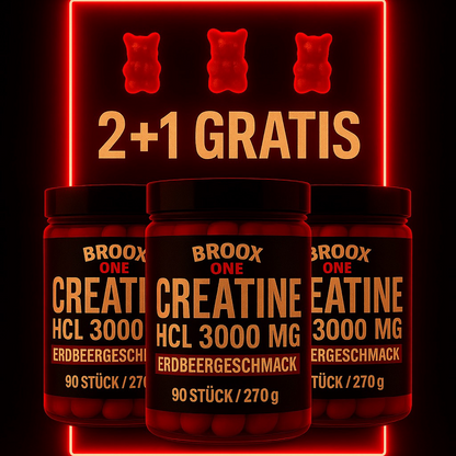 Creatin Gummies – Maximale Power Duo Pack (2+1 Gratis) 🚀