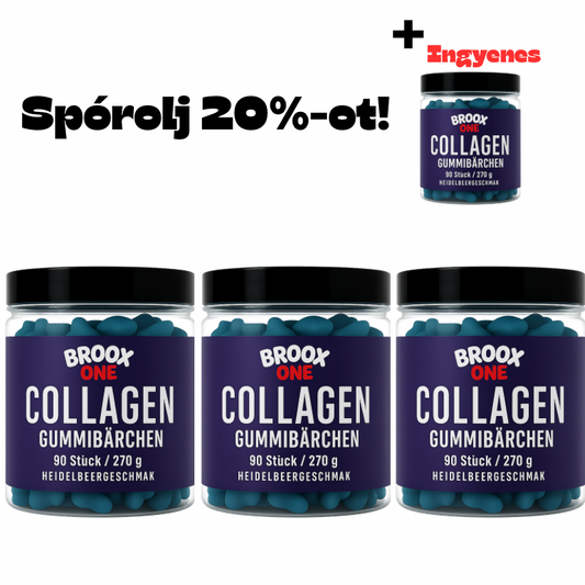 BROOX ONE Kollagén | 360 gumimaci