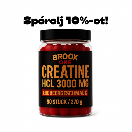 BROOX ONE Kreatin-monohidrát | 90 gumimaci