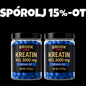 BROOX ONE Kreatin-monohidrát ÁFONYA| 180 gumimaci