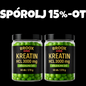 BROOX ONE Kreatin-monohidrát ZÖLDALMA| 180 gumimaci